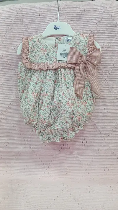 Fofo de Menina Floral com Laço - Babi